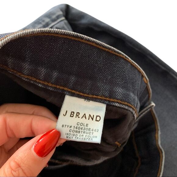 J Brand Cole Parker Blue Relaxed Straight Jeans Mens Size 30 - Picture 6 of 11